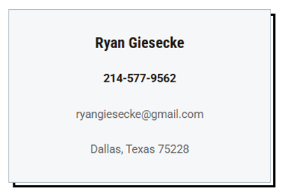 Ryan Giesecke